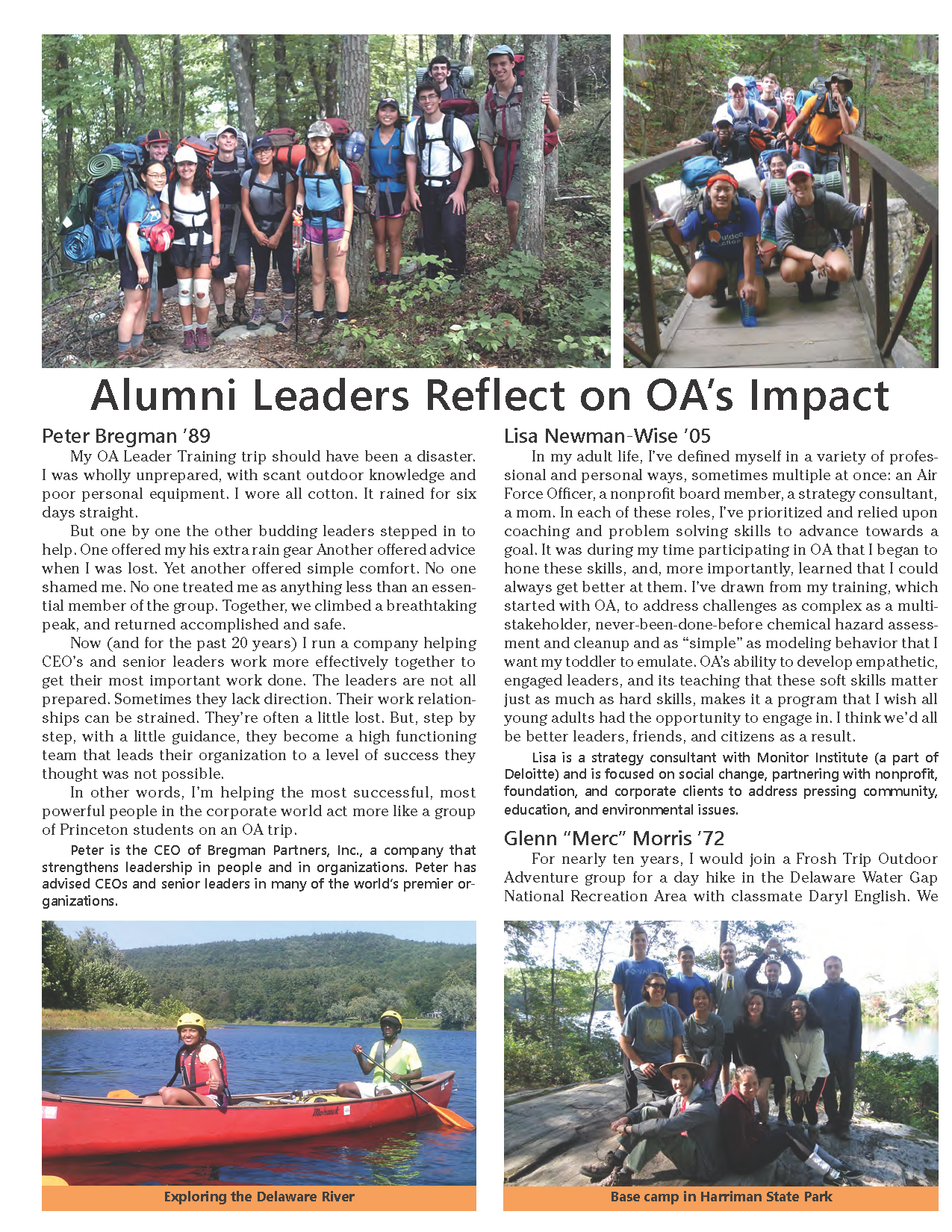 Tiger Trails newsletter page 2